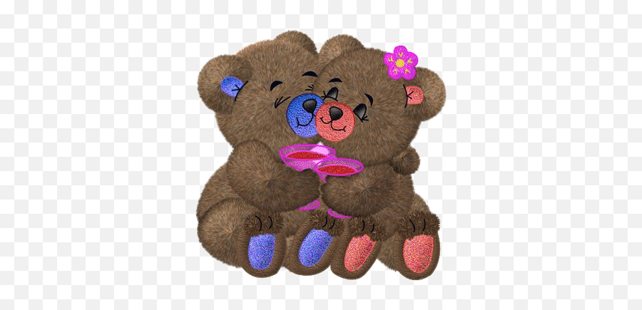 Teddy Bear - Download Teddy Bear Couple Gif Emoji,Baby Bear Emoji