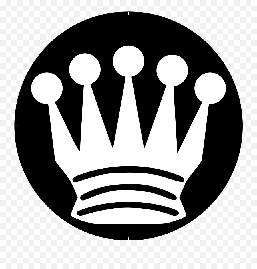 Library Of Queen Crown Jpg Library Download Black And White - Chess Queen Icon Png Emoji,Princess Crown Emoticon