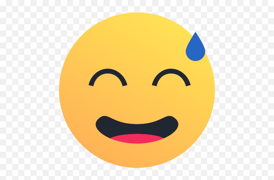 Embarrass Emoticon Reaction Sweat - Embarrassed Transparent Emoji Faces,Embarrassed Emoji