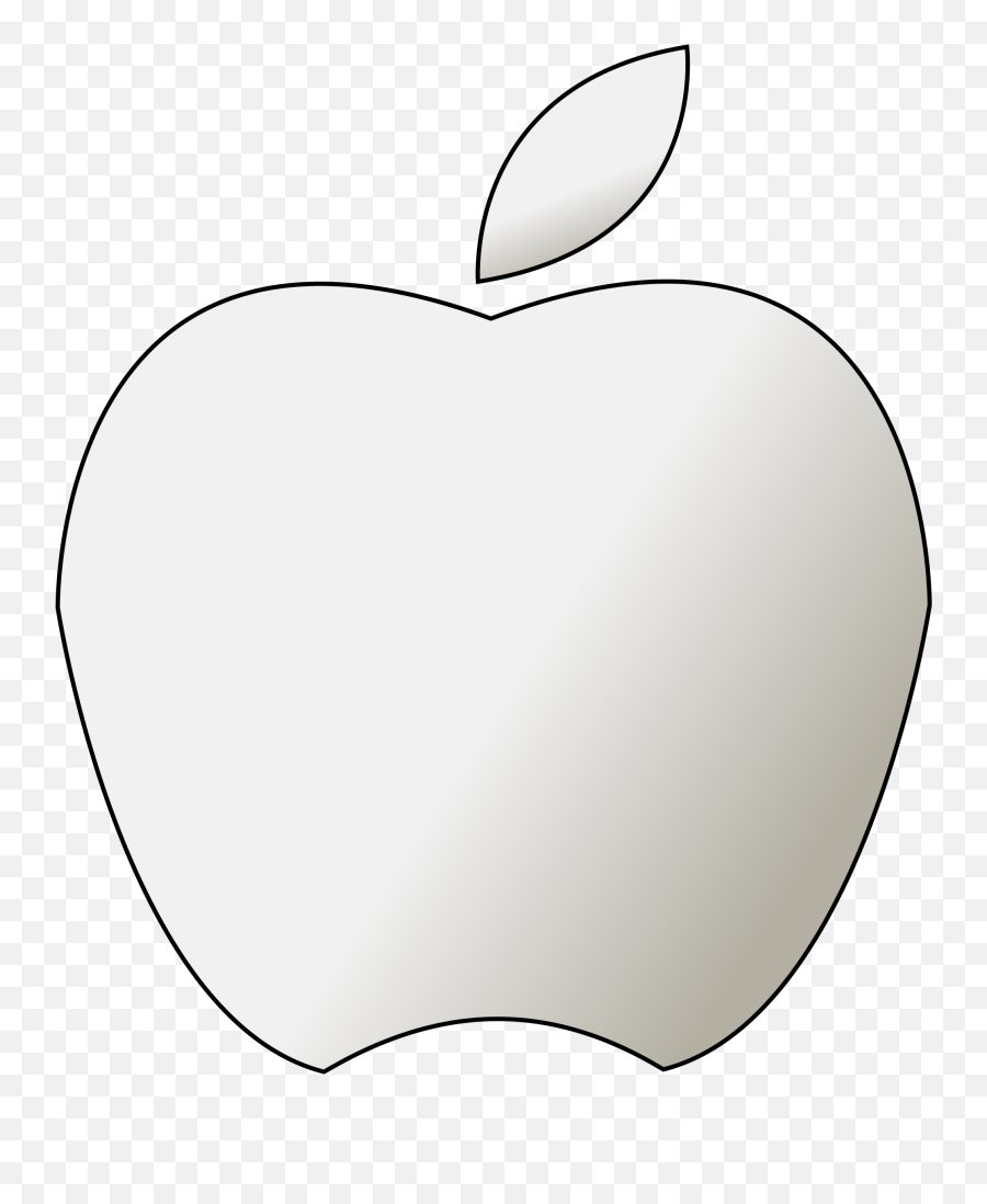 Apple Logo With Transparent Background - Full Apple Logo Png Emoji,Emoticon Bitten Apple
