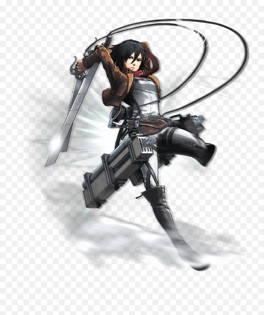 Mikasa Ackerman Render Attack On Titan Game - Renders Aiktry Mikasa Attack On Titan Logo Emoji,Emojis On Ps Vita