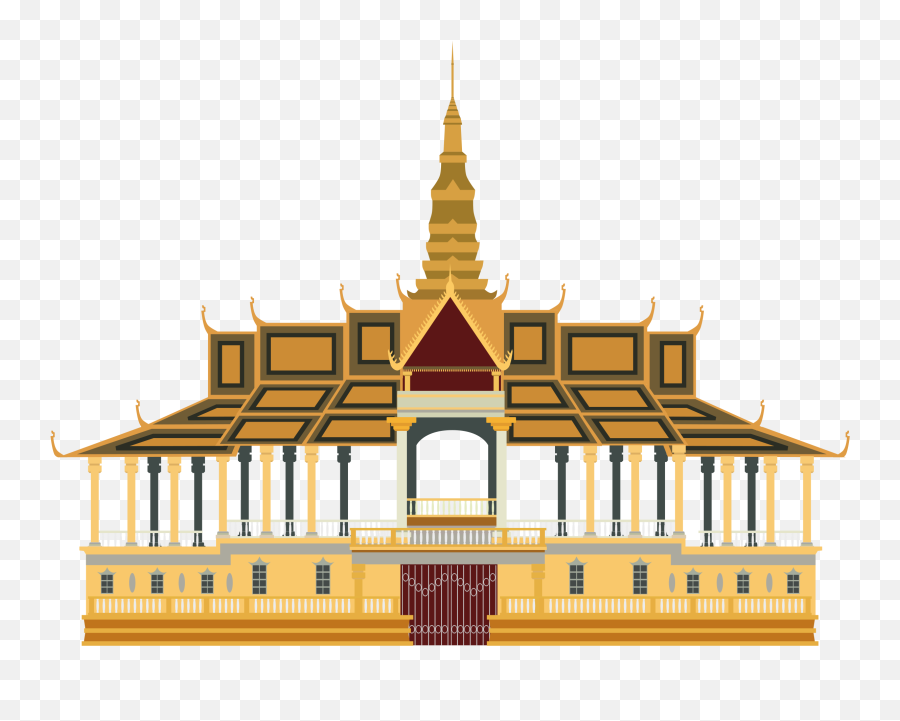 Palace Png Hd Png Svg Clip Art For Web - Download Clip Art Cambodia Royal Palace Vector Emoji,Cambodia Flag Emoji