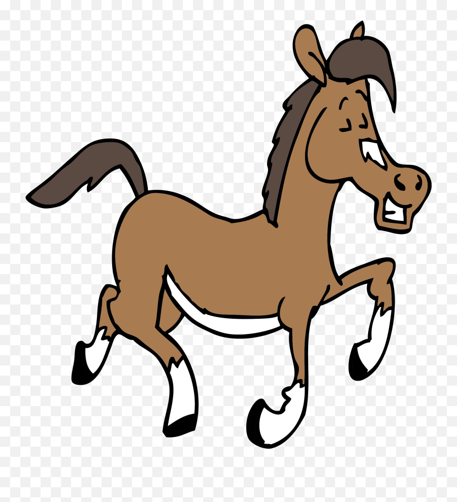Brown - Cartoon Horse Clipart Png Emoji,Deviant Art Sad Emoticons