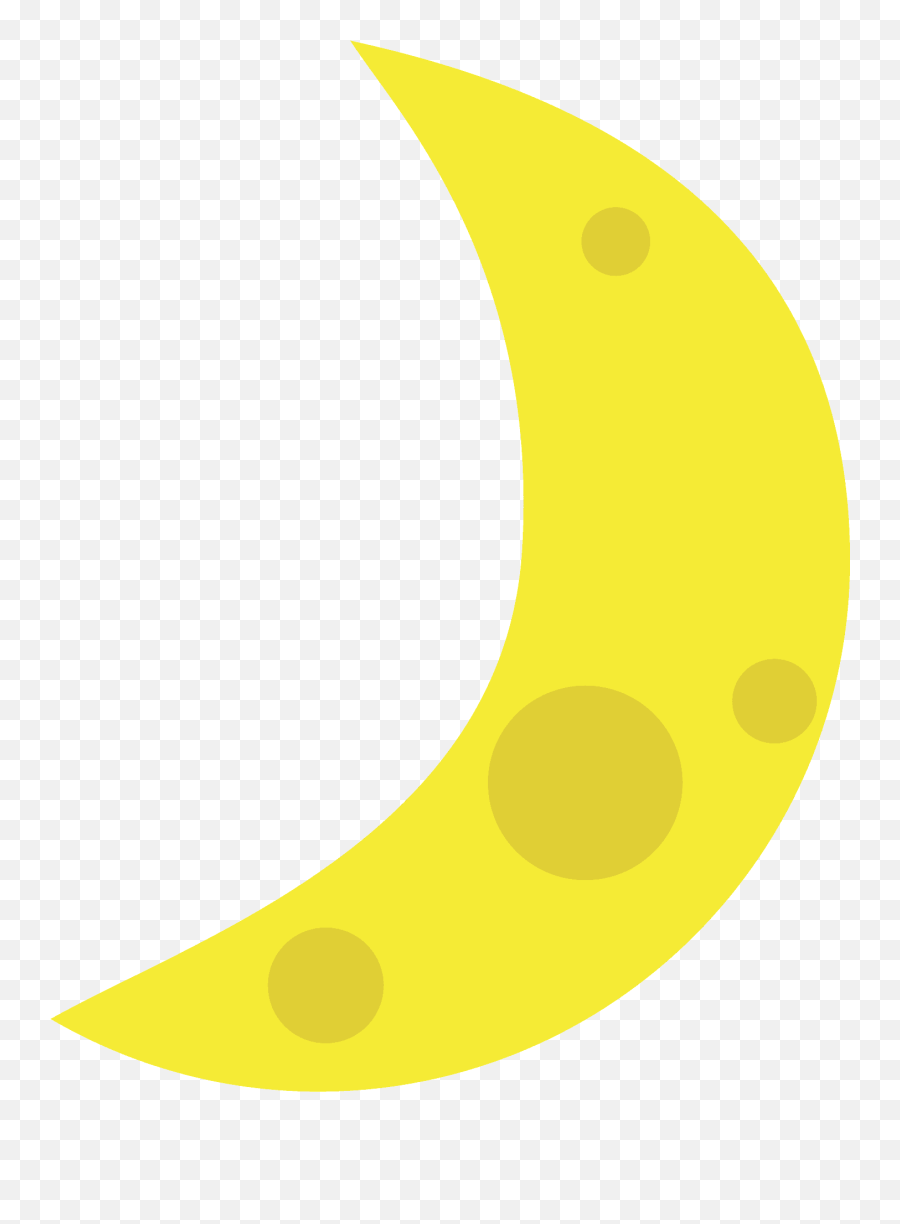 Crescent Moon Emoji Clipart - Eclipse,Moon Emoji