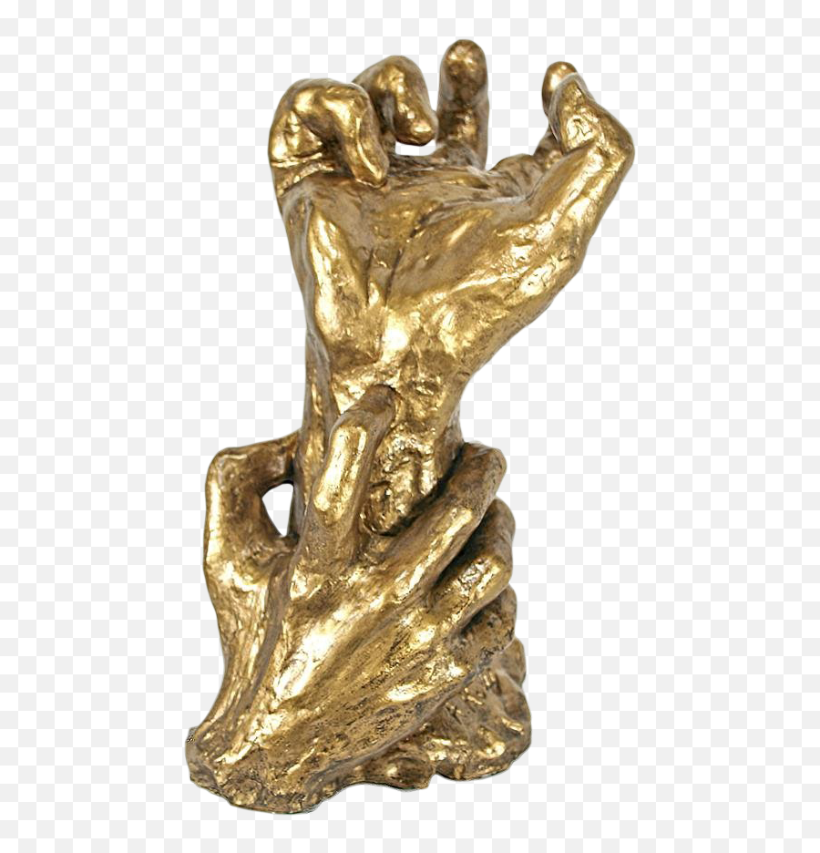 Realism Auguste Rodin Style Solid - Solid Emoji,Color Abstract Sculpture Emotion