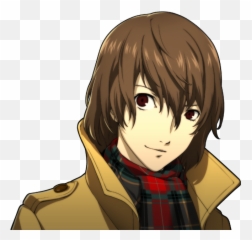 Goro Akechi Portrait Emoji,Anime Emotions Sweatdrop