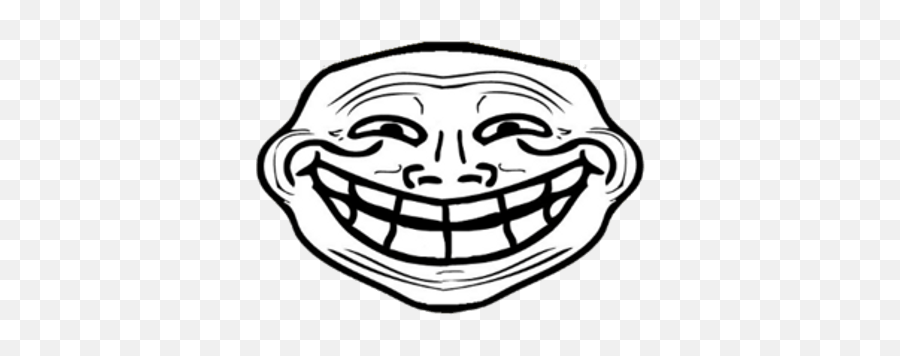 Rage Face Meme Transparent - Troll Face Smile Png Emoji,Rageface Text Emoticon
