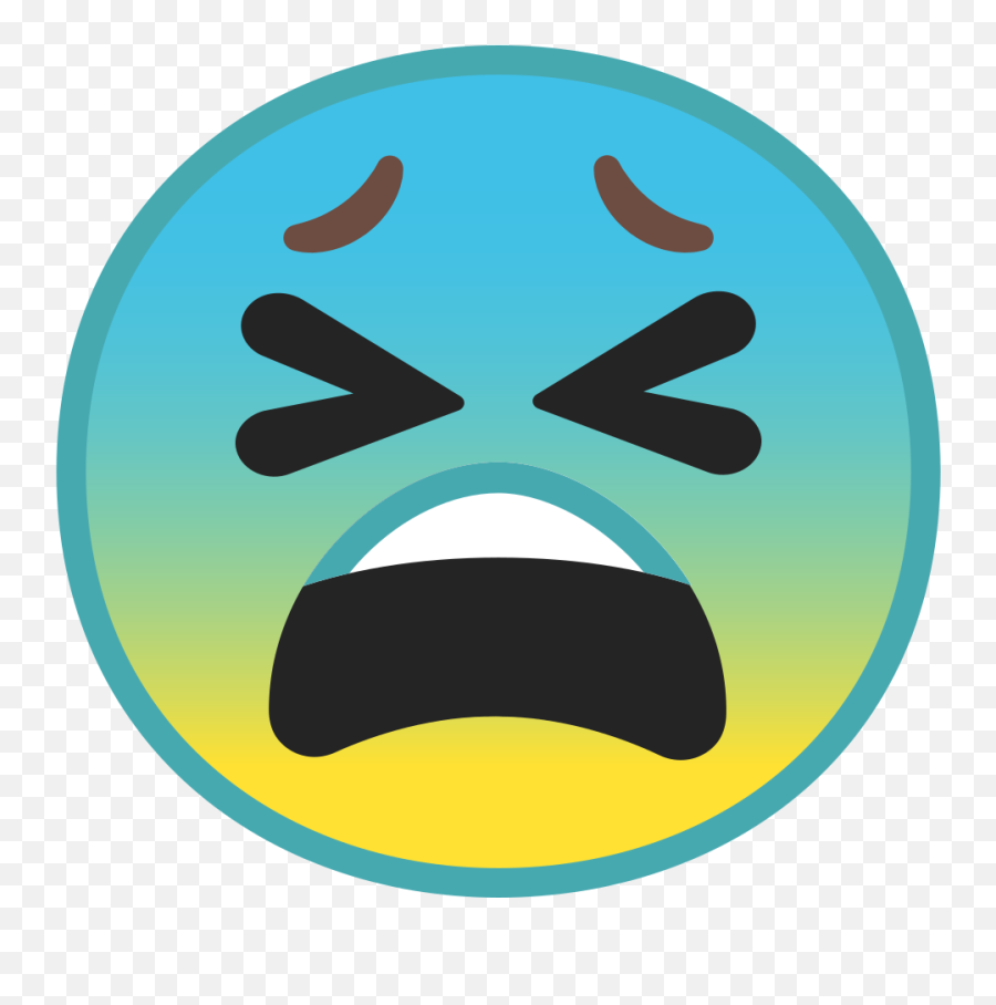 Tired Face Icon - Google Tired Face Emoji,Tired Emoji