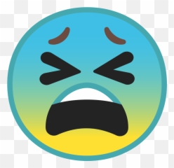 Tired Face Icon - Google Tired Face Emoji,Tired Emoji