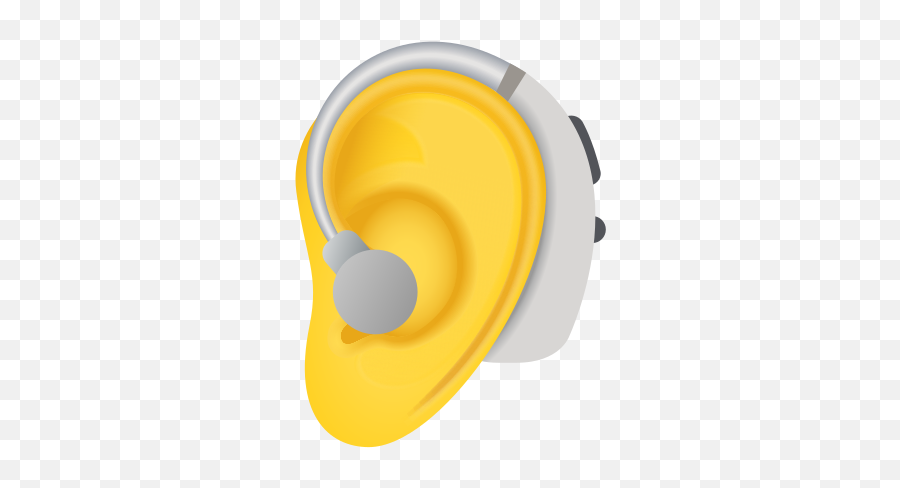 Ear With Hearing Aid Icon U2013 Free Download Png And Vector - Language Emoji,Sports Equipment Emojis Without Background