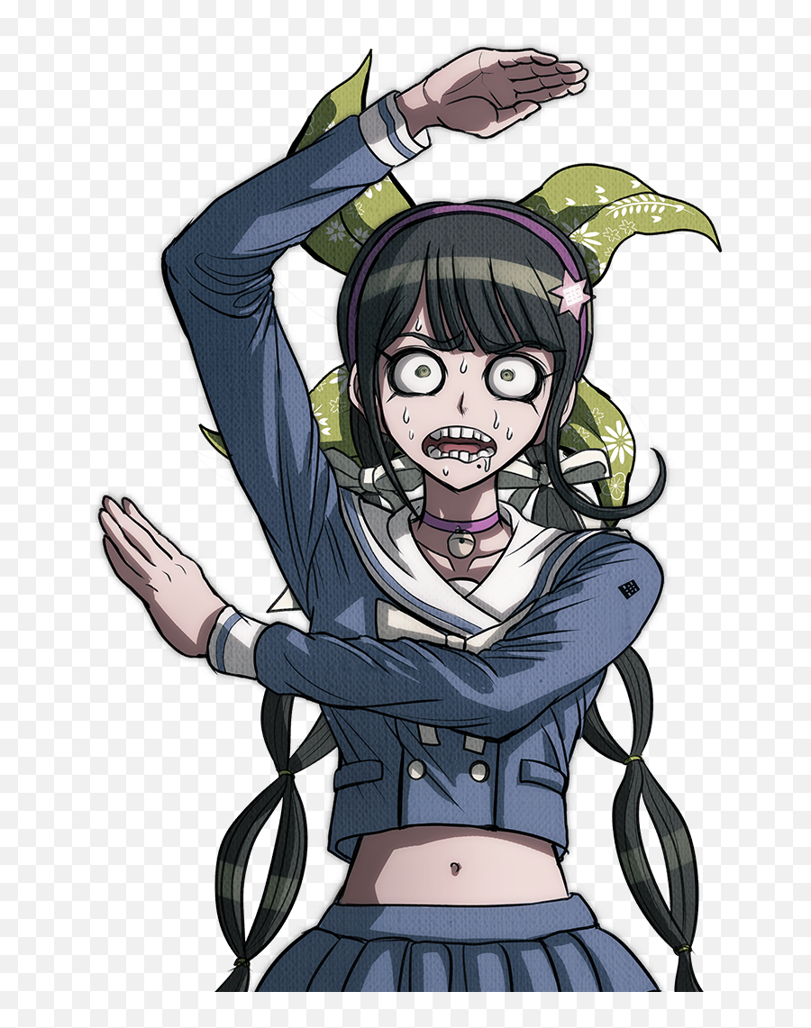 Most Lovedhated Character Sprites Danganronpa - Tenko Sprites Danganronpa Emoji,Monkey Emoji Covering Mouth Cash App