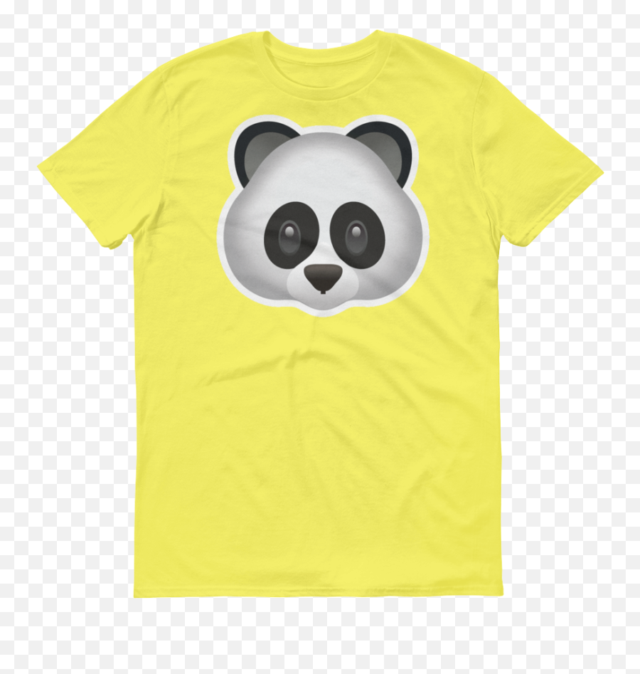 Emoji T Shirt - Short Sleeve,Panda Emoji Png