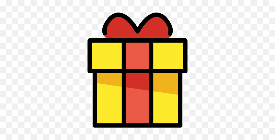 Wrapped Gift Emoji - Download For Free U2013 Iconduck Cadeau En Forme Dun Carre Clipart,Christmas Project For Kindergarten Emojis