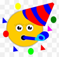 Party Emoji Steemit - Happy,Hola Emoji