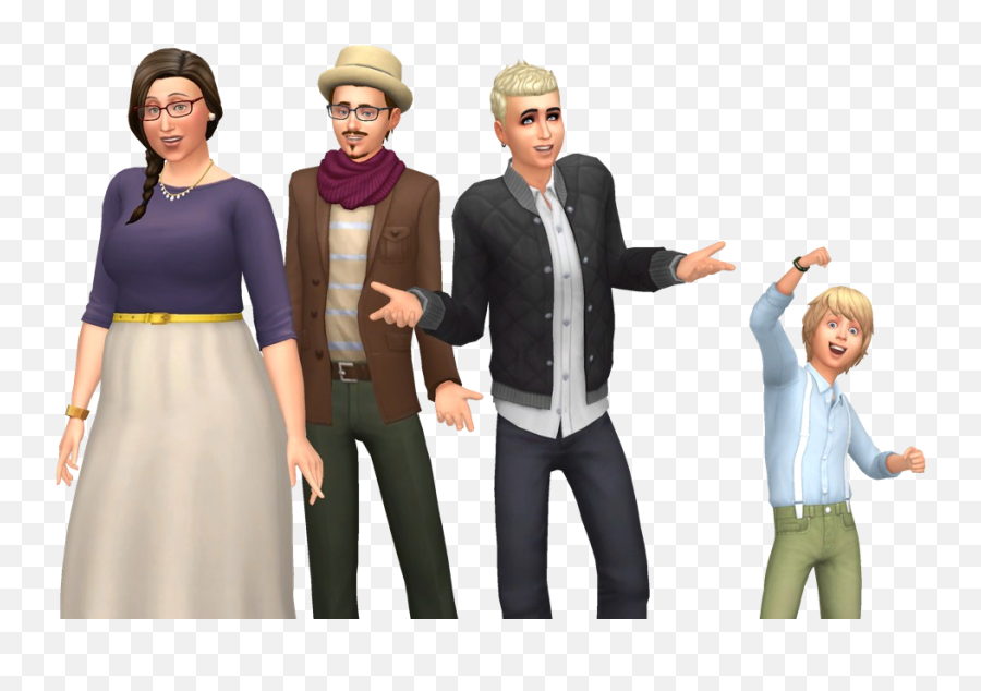 Munch Family - Sims 4 Munch Family Emoji,Sims 4 Emotion Hat