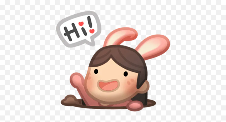 Hj Story Us Together By You - Sticker Maker For Whatsapp Emoji,Child With Pigtails Emoji