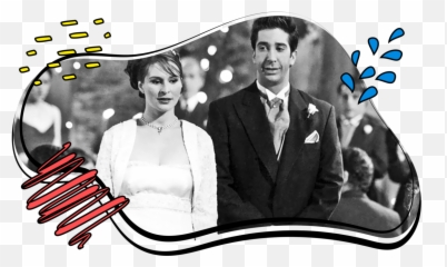 Ross And Rachelu0027s Turbulent History A U0027friendsu0027 Timeline Emoji,Father Giving Away Daughter At Wedding Emotions