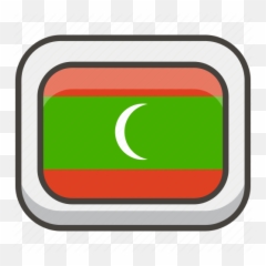 1f1f2 Flag Maldives Icon - Download On Iconfinder Horizontal Emoji,France Flag Emoji