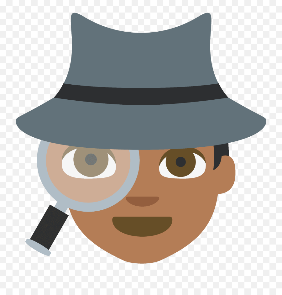 Detective Emoji Clipart Free Download Transparent Png,Fake Letter Emojis Png