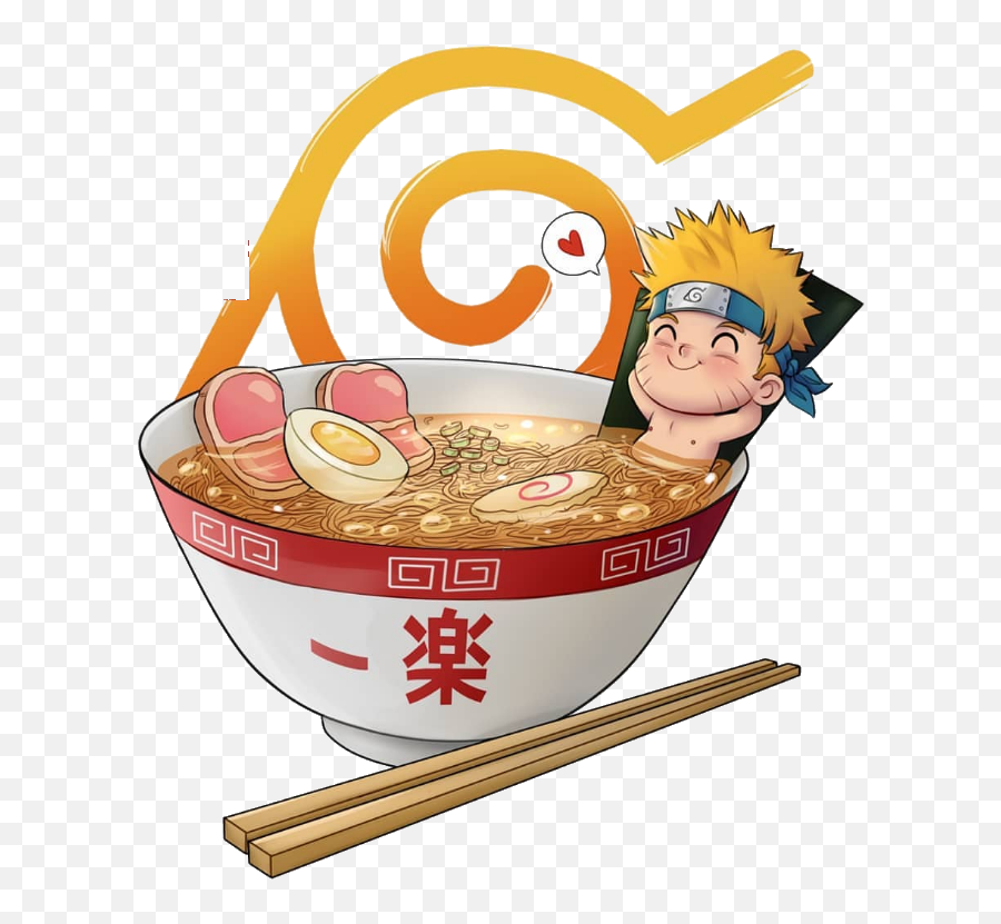 Naruto Yakisoba Lamen Amarelo Sticker - Ramen Emoji,Narutomaki Emoji