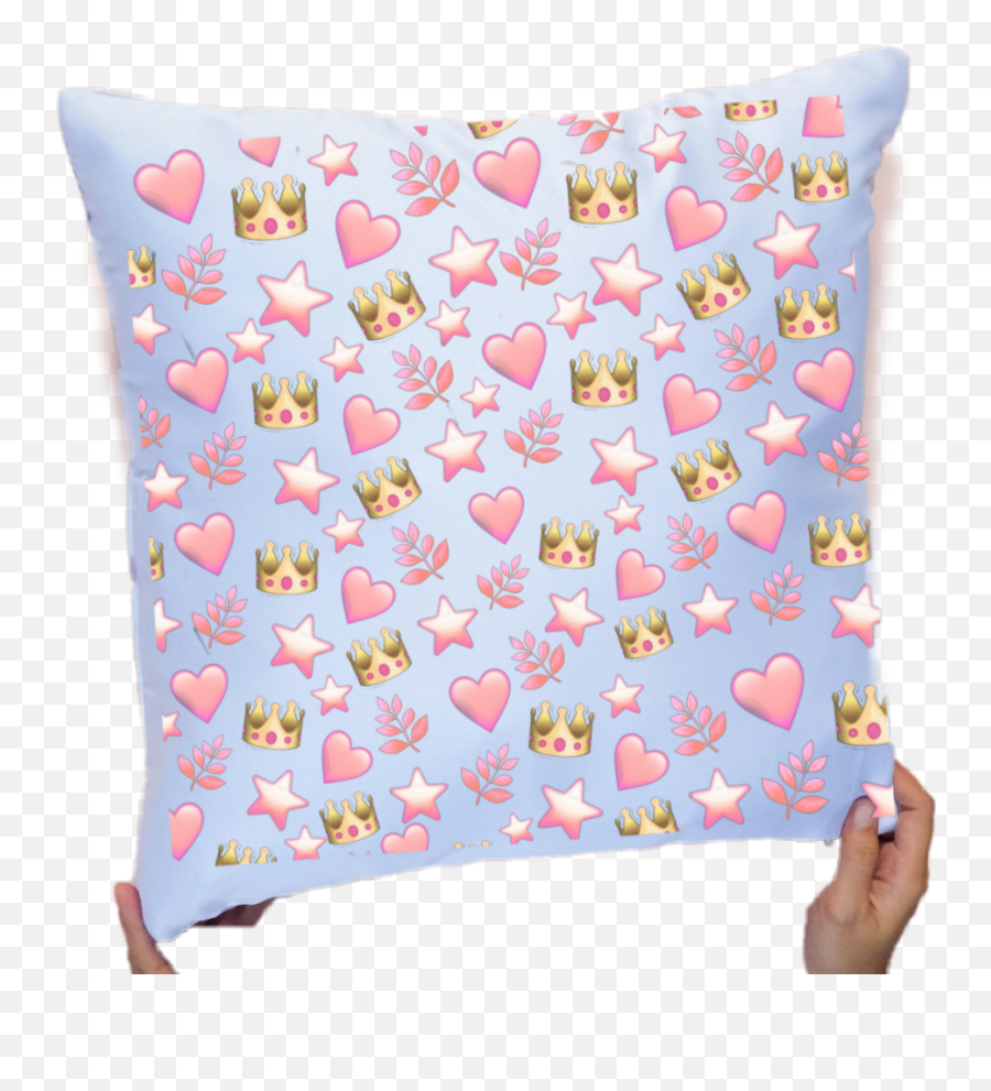 The Most Edited Ircdesignapillow Picsart - Decorative Emoji,Blue Heart Emoji Pillow