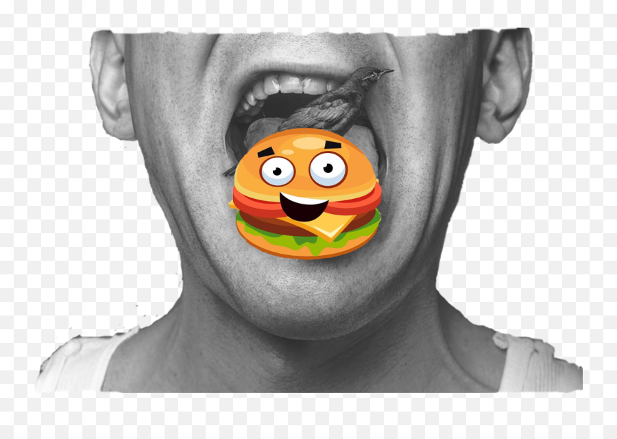 Sticker Hamburger Man Sticker - For Adult Emoji,Hamburger Emoticon