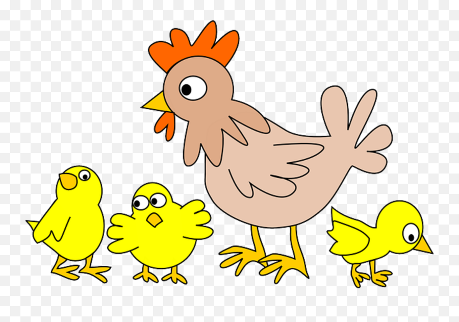 Free Hen Chicken Vectors - Chicken Farm Animals Clipart Emoji,Chicken Emotions