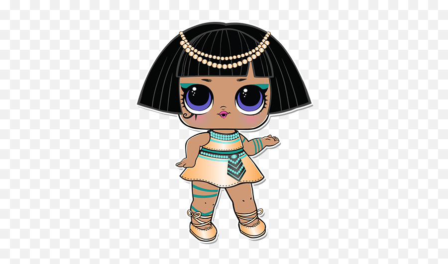 Pharaoh Babe - Pharaoh Babe Lol Doll Emoji,Egyptian Emojis
