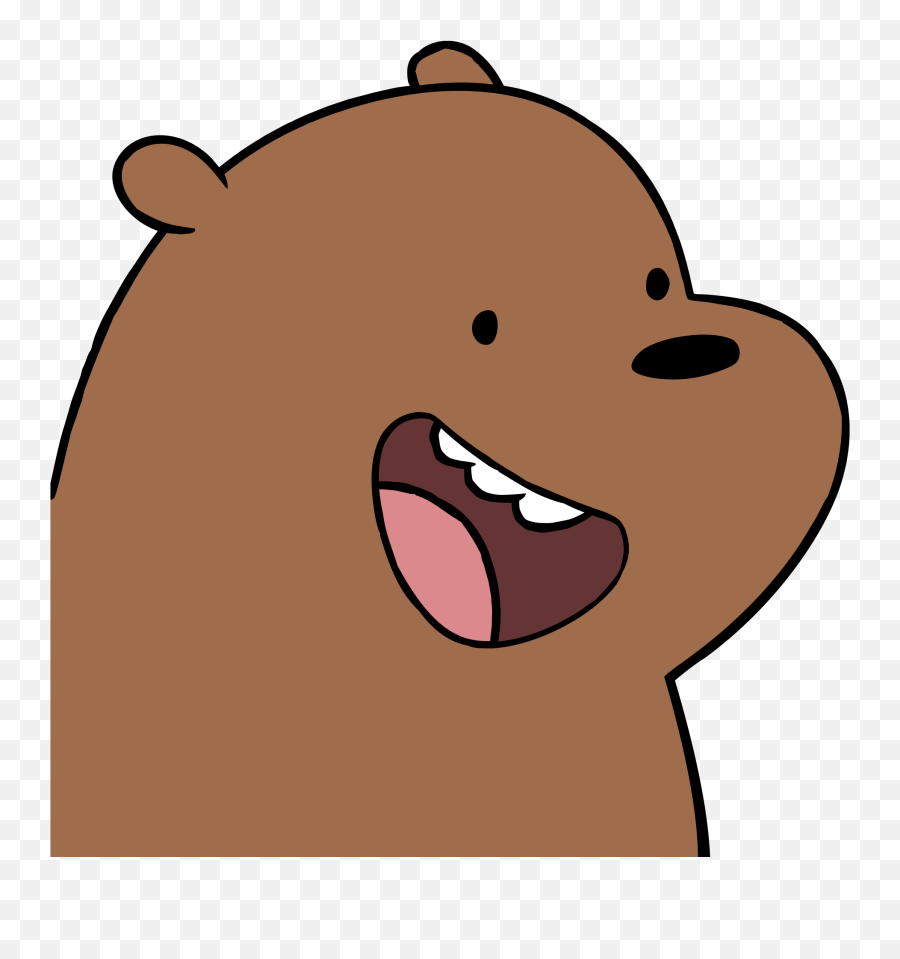 Privacy Policy - We Bare Bears Grizz Sticker Emoji,We Bare Bears Emoji