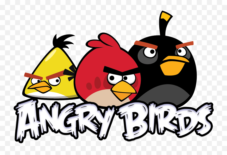 Angry Birds Logo Png Transparent - Angry Birds Images Hd Png Emoji,Angry Bird Emoticon Facebook