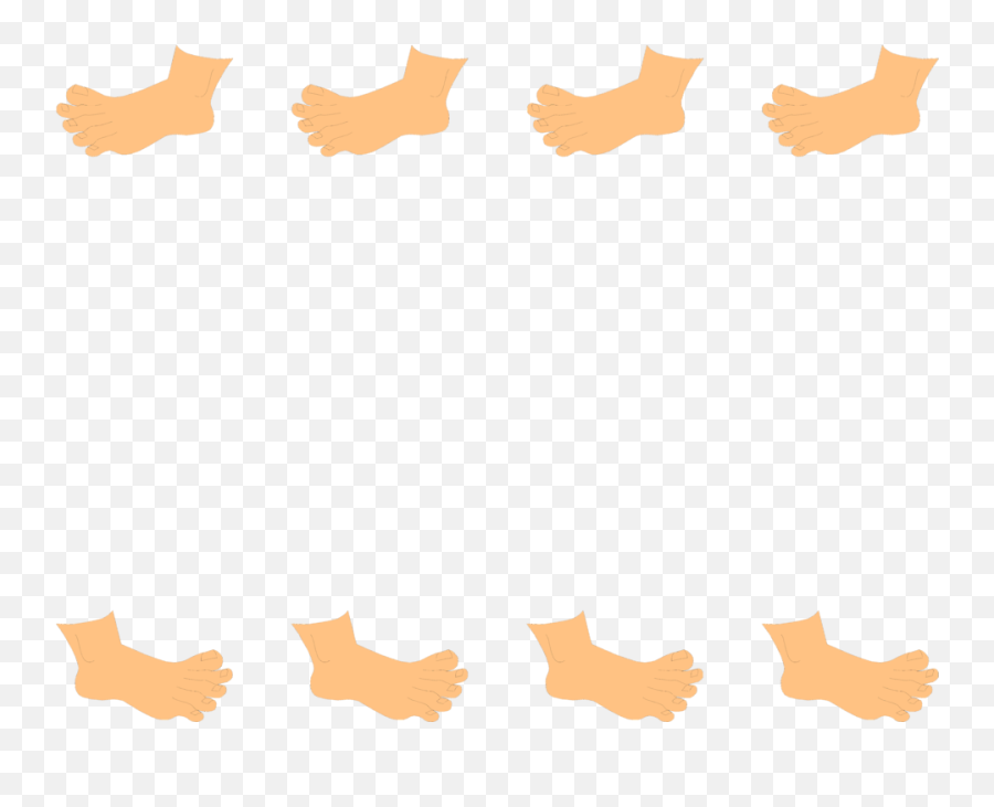 Heels Clipart Body Part Heels Body - My Body Border Clipart Emoji,Bare Feet Emoji