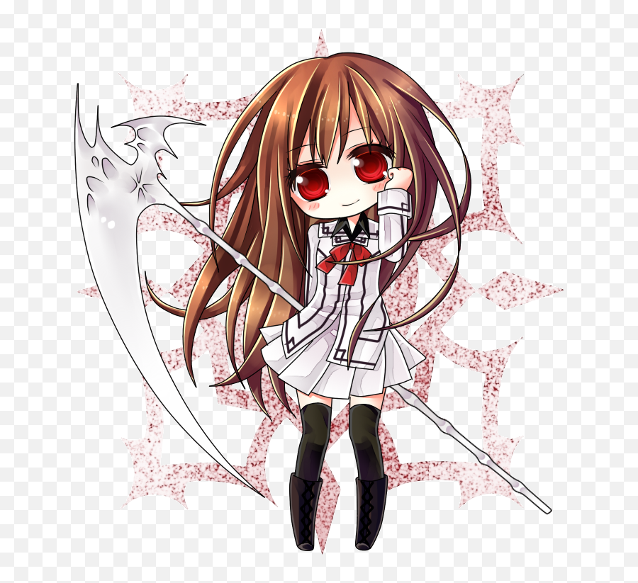 Anime Vampire Knight Yuki - Vampire Knight Yuki Chibi Emoji,Chibi Emotions Chart