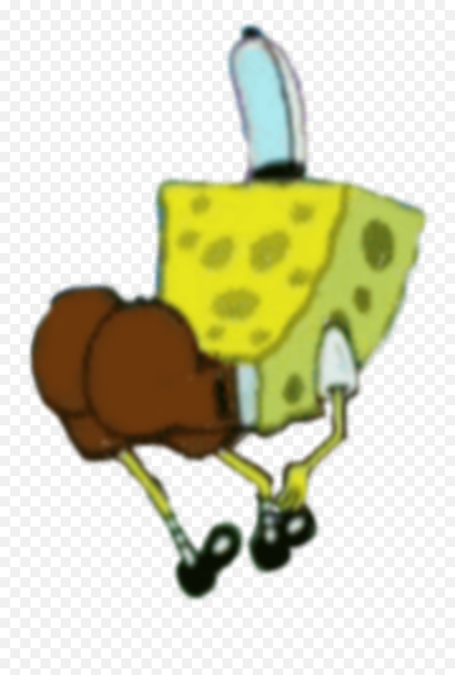 Spongebob Sticker By Winnie - Thepoohandcaillou Caillou As A Baddie Emoji,Spongebob Emojis