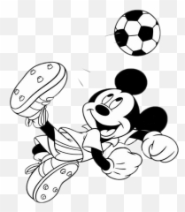 Sticker - Mickey Mouse Emoji,Fotball Emoji