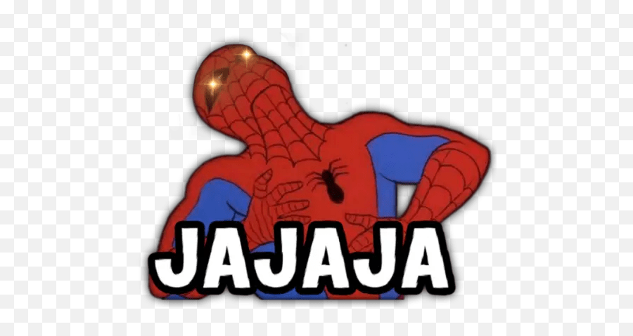Spiderman - Sticker De Spiderman Riendose Emoji,Spiderman Emojis