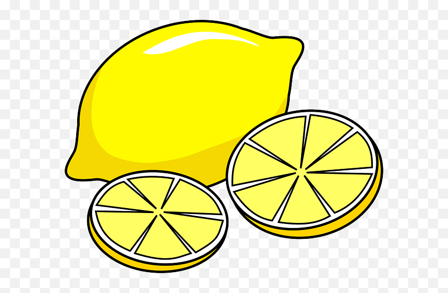 Lemon Clipart Free Clip Art Image 2 3 - Clipartix Lemon Clip Art Emoji,Lemon Emoji