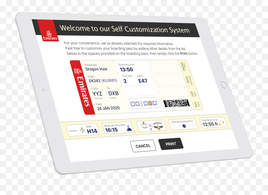 Customizing Your Flight Journey A Ux - Vertical Emoji,Designing Emotions In Online Travel