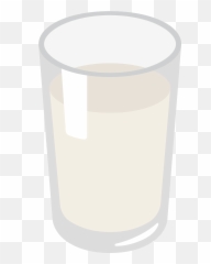 Clipart Milk Drinking Glass Clipart - Transparent Background Glass Of Milk Clipart Emoji,Milk Emoji
