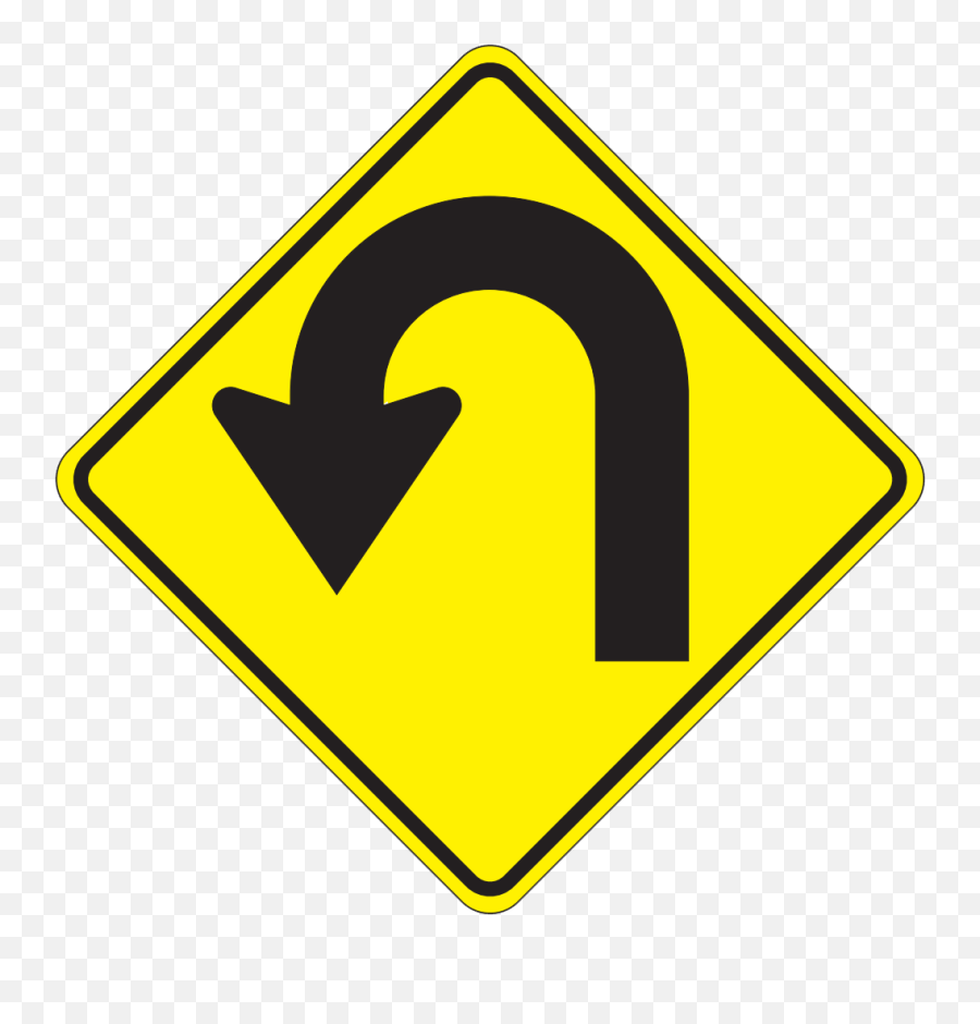 When Plans Take A U - Transparent U Turn Sign Png Emoji,Uturn Emotion 3