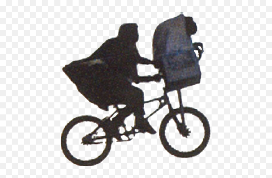 Et Moon Sticker By Fox Therron7 Poe Two - Et Bike Png Emoji,Moon Love Fox Emoji