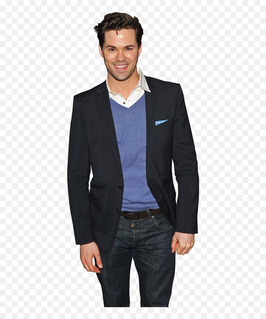 Andrew Rannells - Suit Emoji,Girl Touches Face To Sense Emotion Movie