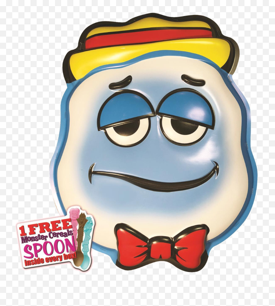 Monster Cereals Hd Png Download - Boo Berry Mask Emoji,Bowtie Emoticon