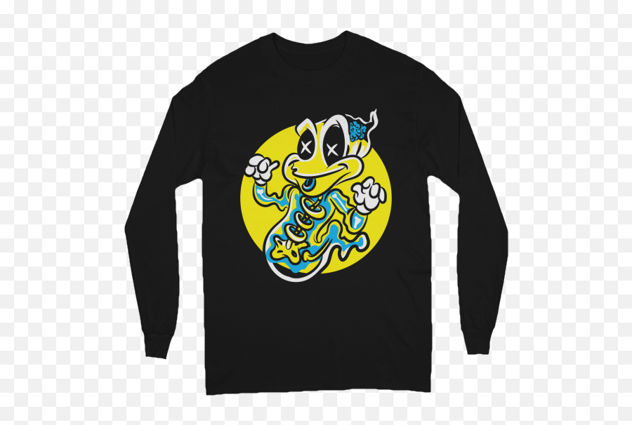 Cute Halloween Ghost - Long Sleeve Emoji,Ghost Emoticon Tee