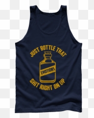 Emotions Just Bottle That Right - Sleeveless Emoji,Best Album For Emotions