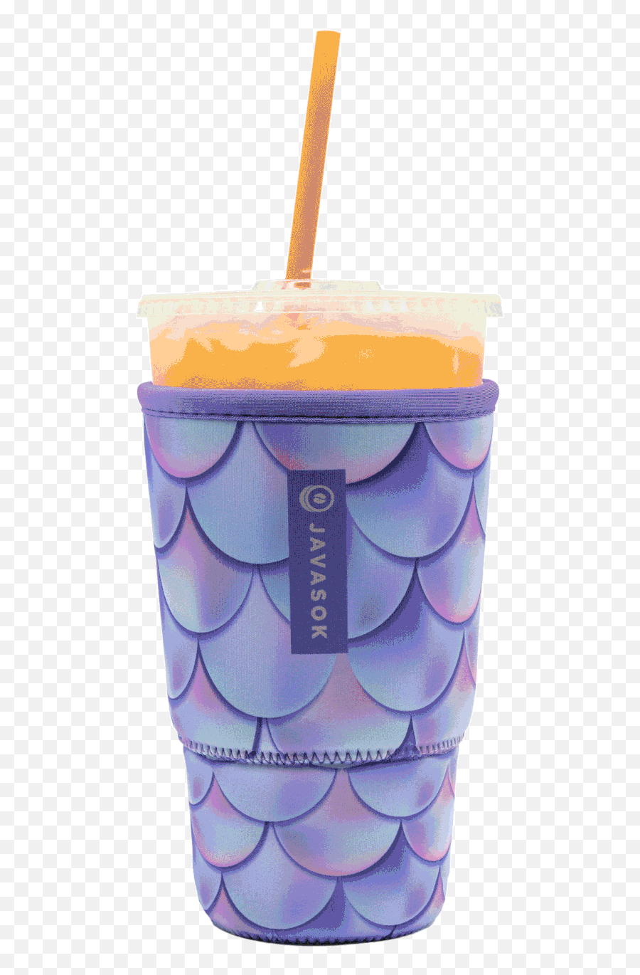 Iced Coffee Sleeve Cold Drink And Beverage Sleeves - Drink Lid Emoji,Drinking Coffee Emoticon Animated Gif