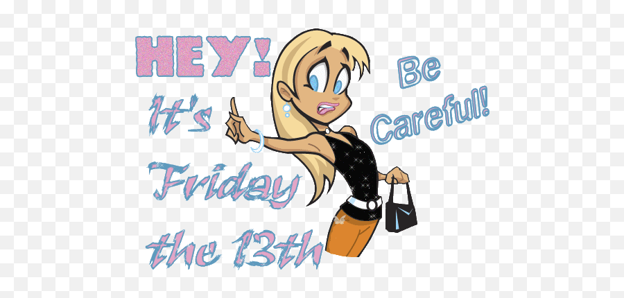 Animated Sexy Friday Quotes - Animated Happy Friday The 13th Gif Emoji,Funny Female Sexy Emoticon Animated