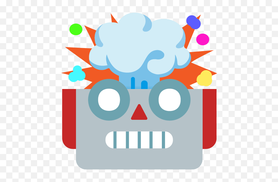 Robot - Exploding Head Emoji,Taco Bell Emojis