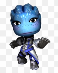 Littlebigplanet To Add Mass Effect Skins And Stickers Tomorrow - Little Big Planet Mass Effect Emoji,Joker Emotion Mass Effect