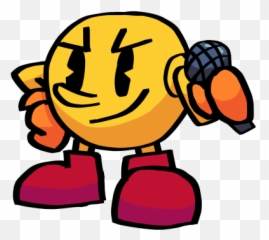 Cosmicarchive On Twitter Pac - Man For Friday Night Funkin Happy Emoji,Night Time Emoticon