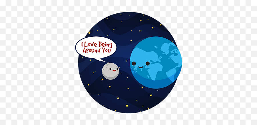 Love Being Around You Earth Moon Stars Geek Portable Battery Charger - Dot Emoji,I Lopve You To The Moon And Back In Emojis